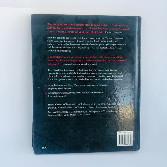 Encyclopedia Of First Peoples Of North America by Rayna Green Hardcover – 2000 - Picture 5 of 16